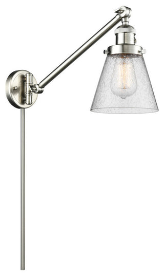 Innovations Lighting 237-Sn-G64-Led 1 Light Dimmable Led Swing Arm