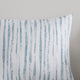 N Natori Reversible Brush Stroke, Blue, King, 3pc Duvet Cover Set