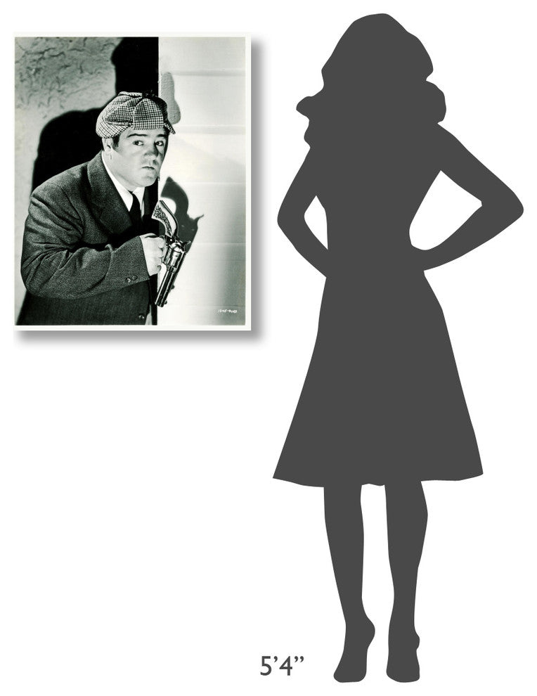 "Abbott & Costello - Promotional Still - Who Done It" Canvas Giclee, 24"x30"