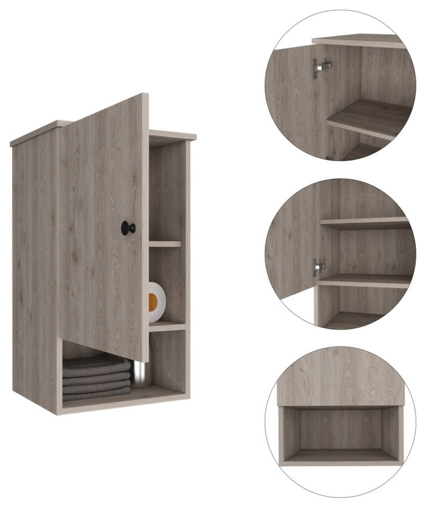Alaska Medicine Cabinet Light Gray