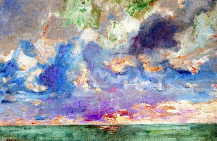 Frans Gaillard Sky Study, Gallery Wrapped Canvas Print, 18"x27"
