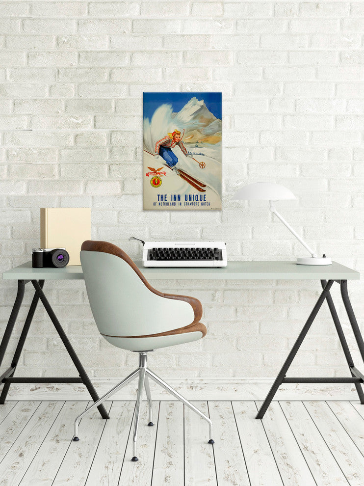 "The Inn Unique" Painting Print on Wrapped Canvas, 12"x18"