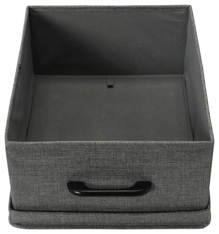 Stacking Storage Boxes With Laminate Top