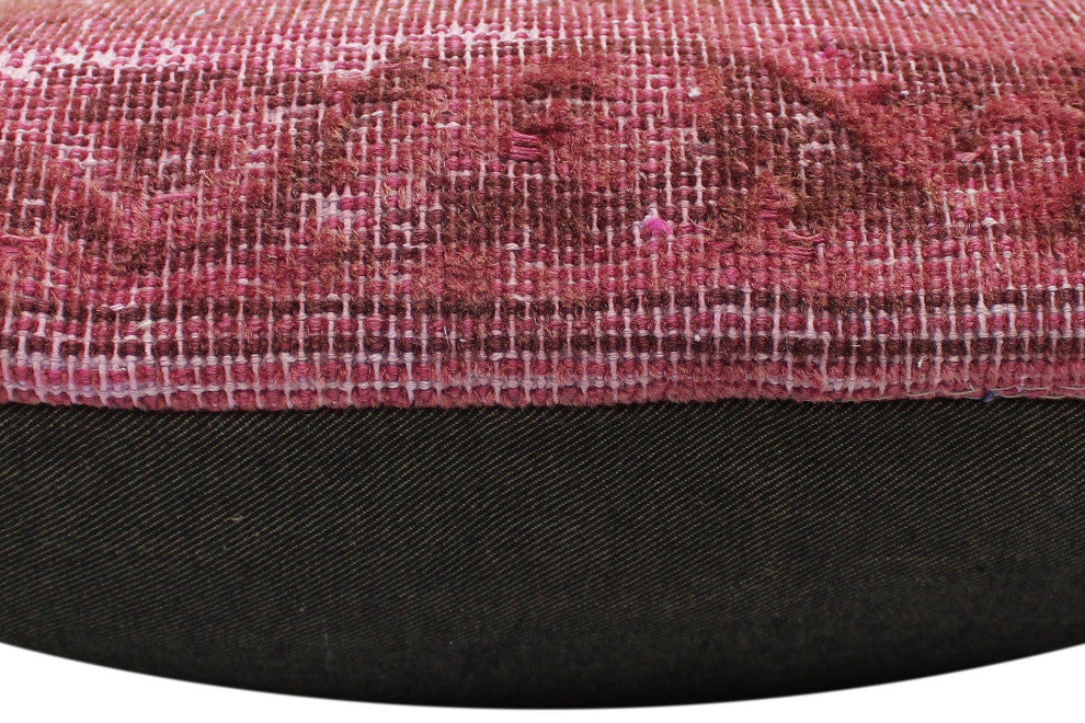 Shabby Chic Greig Vintage Distressed Handmade Rug Pillow