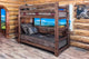 Homestead Collection Twin Over Twin Bunk Bed, Stain and Clear Lacquer Finish