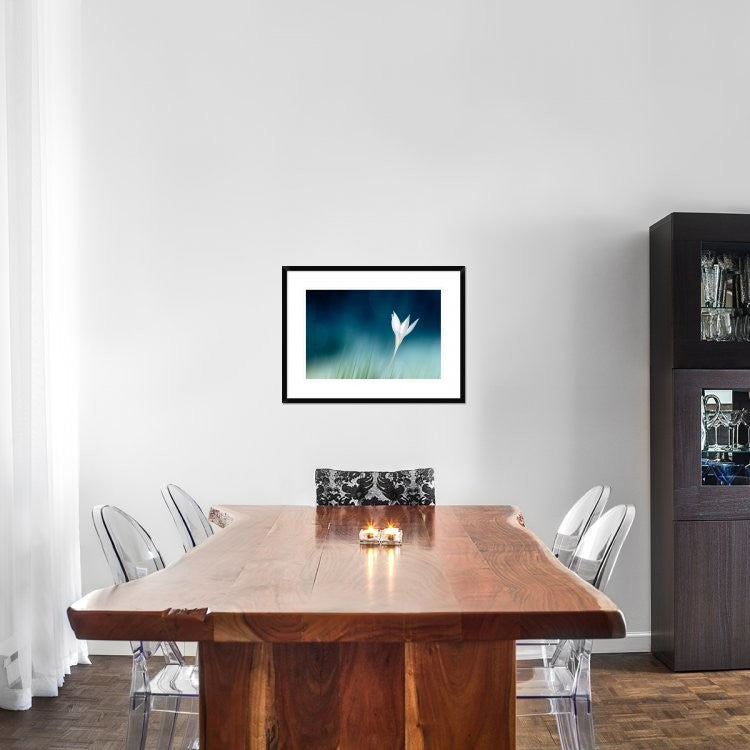 "Lonely" Framed Digital Print by Doris Reindl, 30x22"