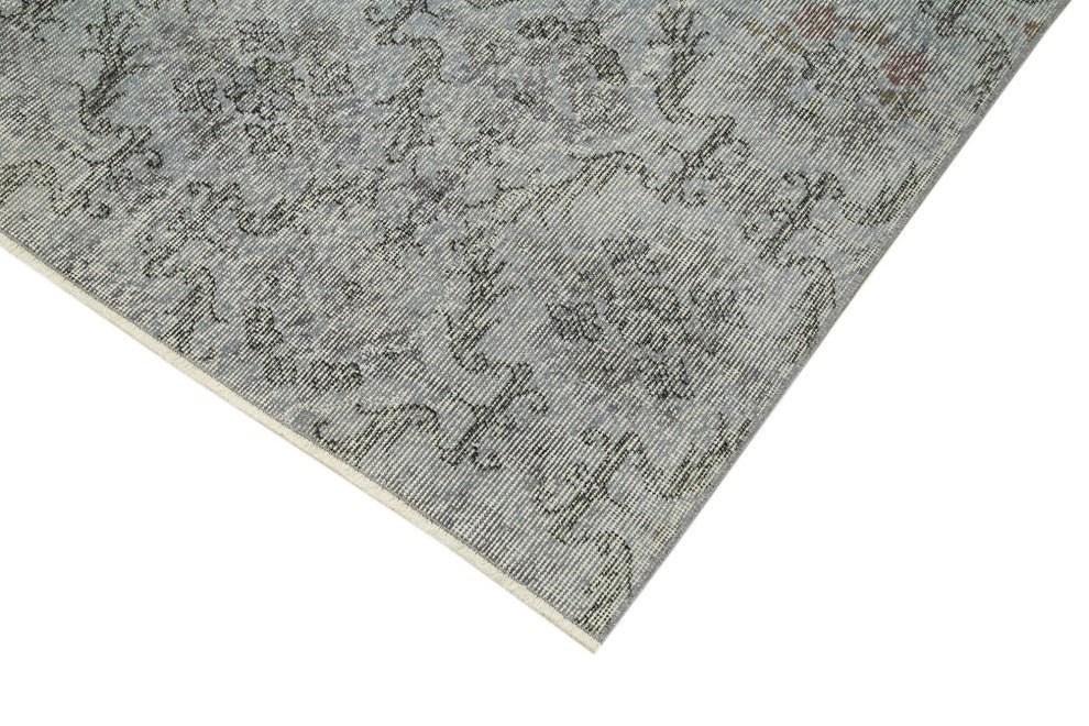Rug N Carpet - Handwoven Turkish 4' 10" x 8' 8" Wool Overdyed Area Rug