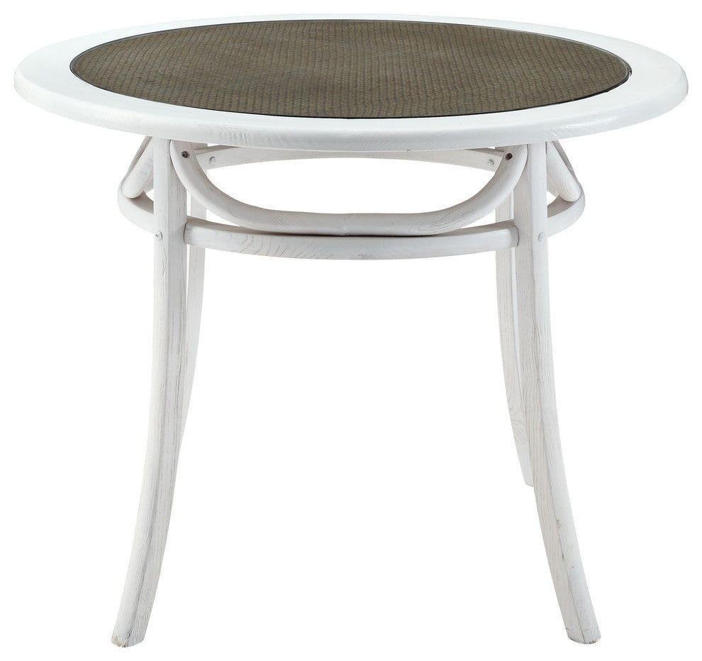 Modern Contemporary Kitchen Dining Table White