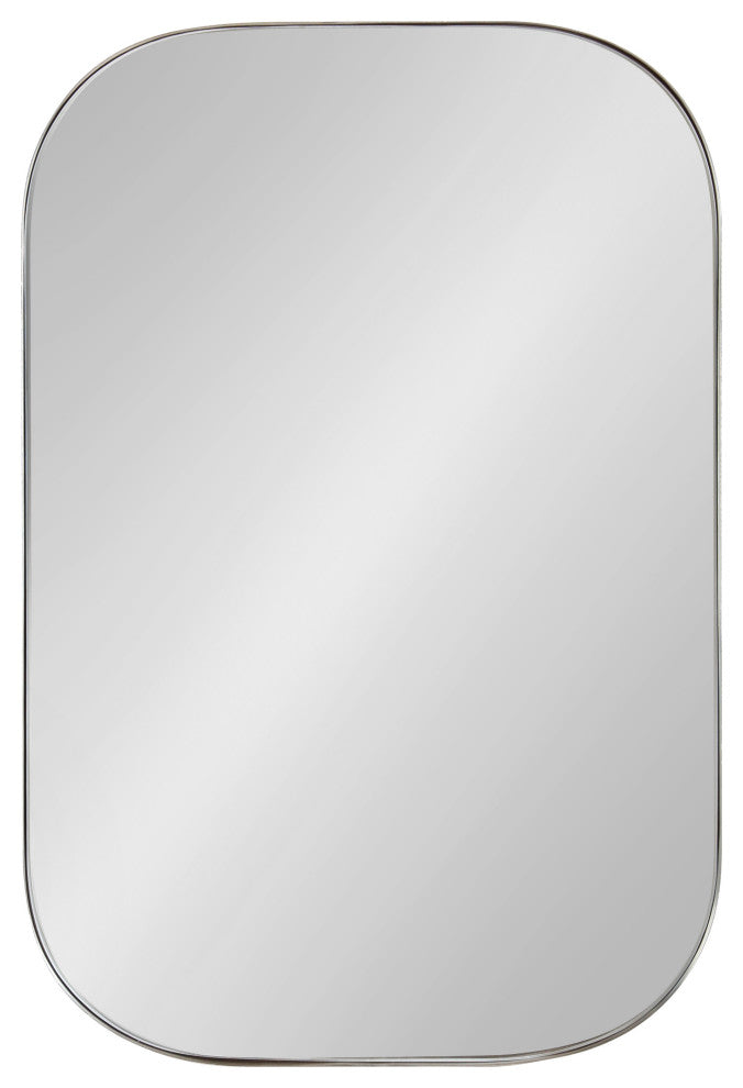 Rollo Decorative Framed Wall Mirror, Silver 20x30
