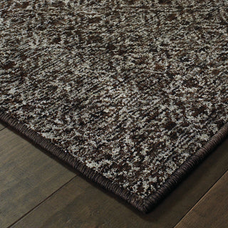 Aegina Diamonds Black/Gray Area Rug , 10'x13'2"
