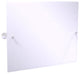Carolina Crystal Landscape Tilt Mirror with Beveled Edge, Polished Chrome