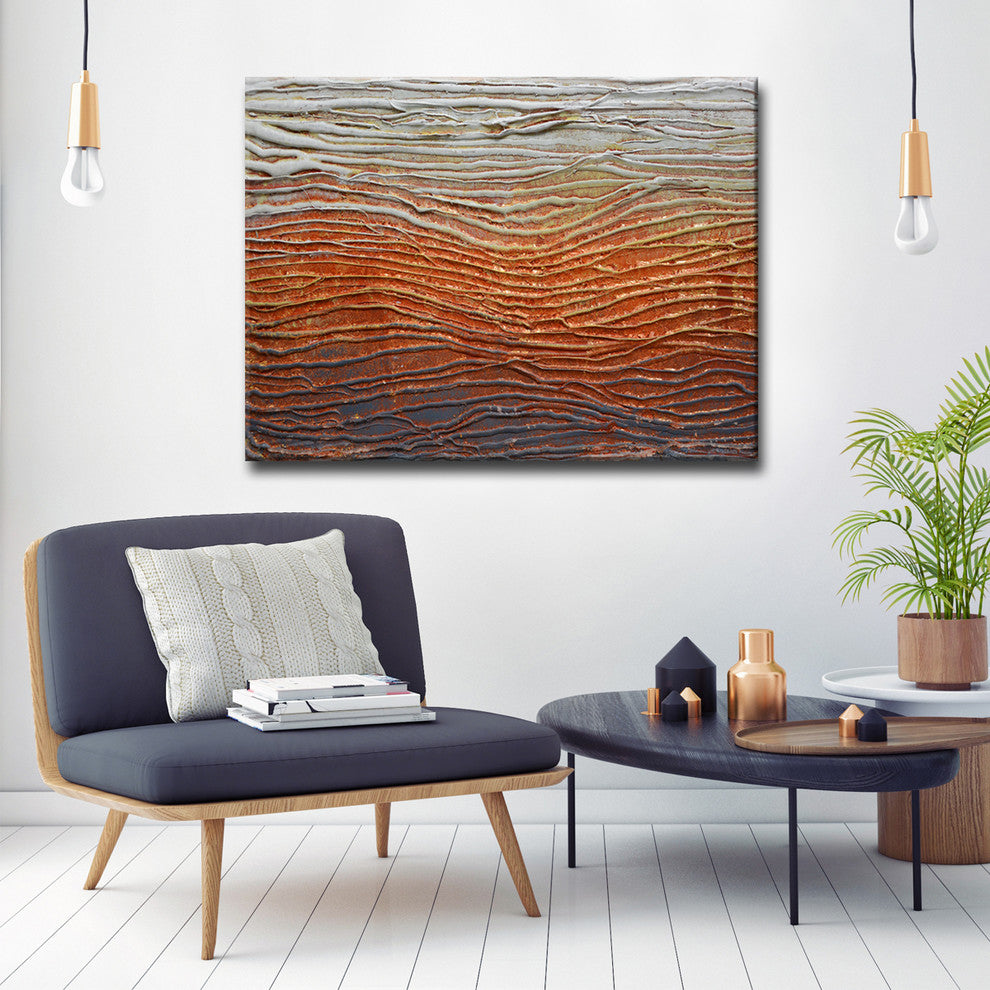 Ready2HangArt 'Swelter' by Norman Wyatt, 12"x16"