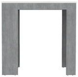Kitchen Island Doyle, Kitchen, Concrete Gray / Ibiza Marble Color Finish