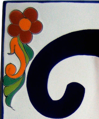 Big Talavera Ceramic Building Number Two