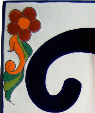 Big Talavera Ceramic Building Number Two