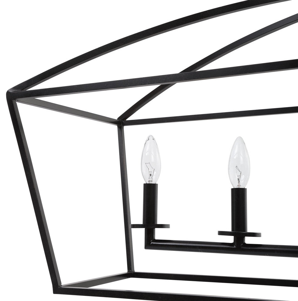 Uttermost Clayton 6-Light Linear Chandelier