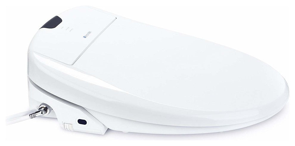 Brondell Swash 1400 Electronic Toilet Seat, White, Elongated