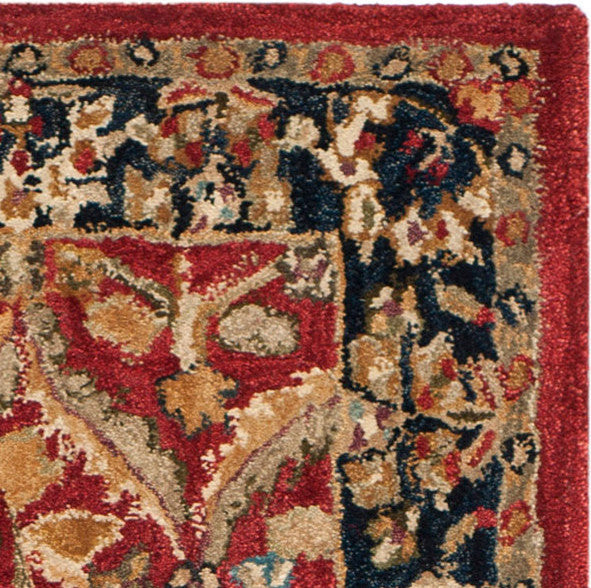 Safavieh Anatolia an610a Rug, Red/Navy, 6'0"x9'0"