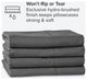 Bare Home Microfiber Pillowcases - Multi-Pack, Gray, King, Set of 4