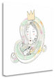 "The Princess And The Frog" By Sarah Ogren, Giclee Print on Gallery Wrap Canvas