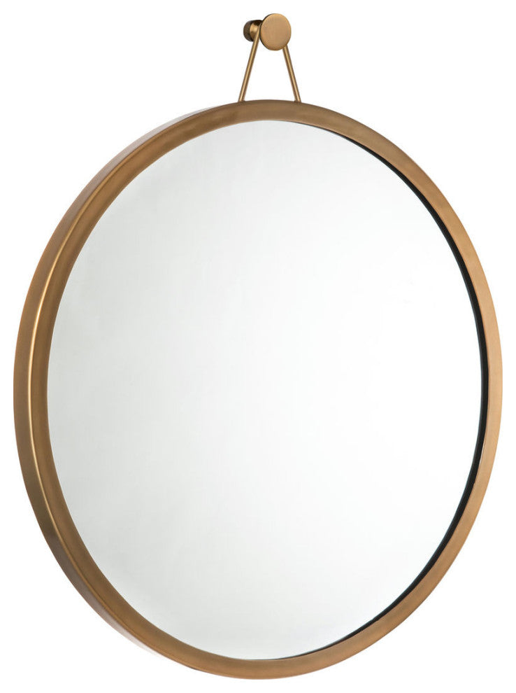 Rowan Brass Mirror