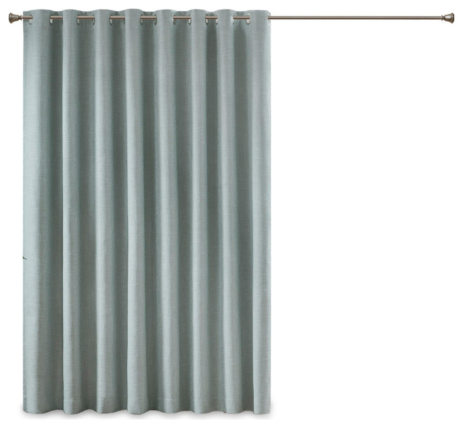 SunSmart Maya Printed Heathered Blackout Window Patio Panel