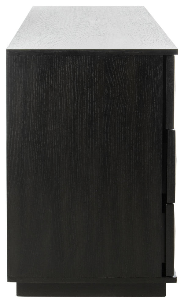 Lifestyle environment photo; dresser in room context.