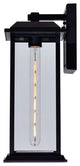 Blackbridge 1 Light Outdoor Black Wall Lantern
