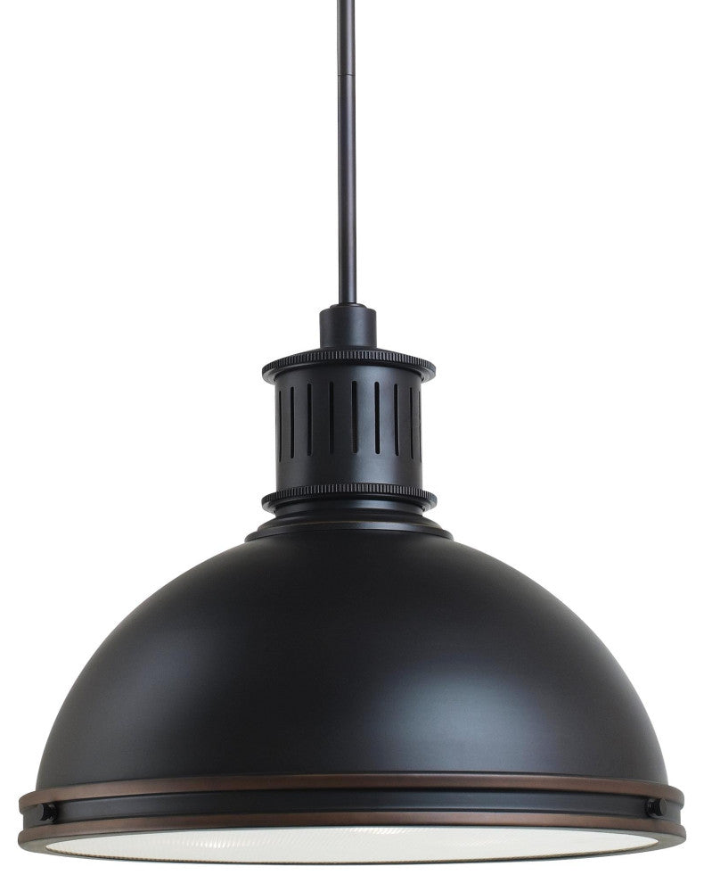 Pratt Street 3-Light Pendant, Autumn Bronze
