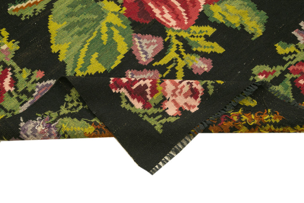 Rug N Carpet - Handmade Bessarabian 6' 0'' x 17' 5'' Unique Flatweave Kilim Rug