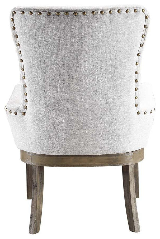 Acme Landon Arm Chair 1PC Gray Linen