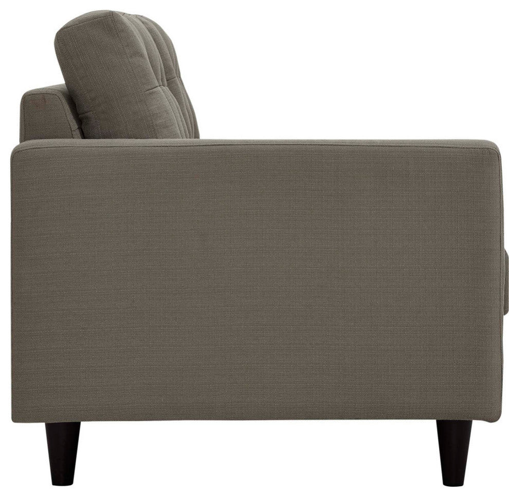 Granite Empress 2 Piece Upholstered Fabric Right Facing Bumper Sectional