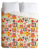 Deny Designs Valentina Ramos Cute Little Owls Duvet Cover - Lightweight