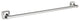 Amerock Stature Transitional Towel Bar, Chrome, 24" Center-to-Center