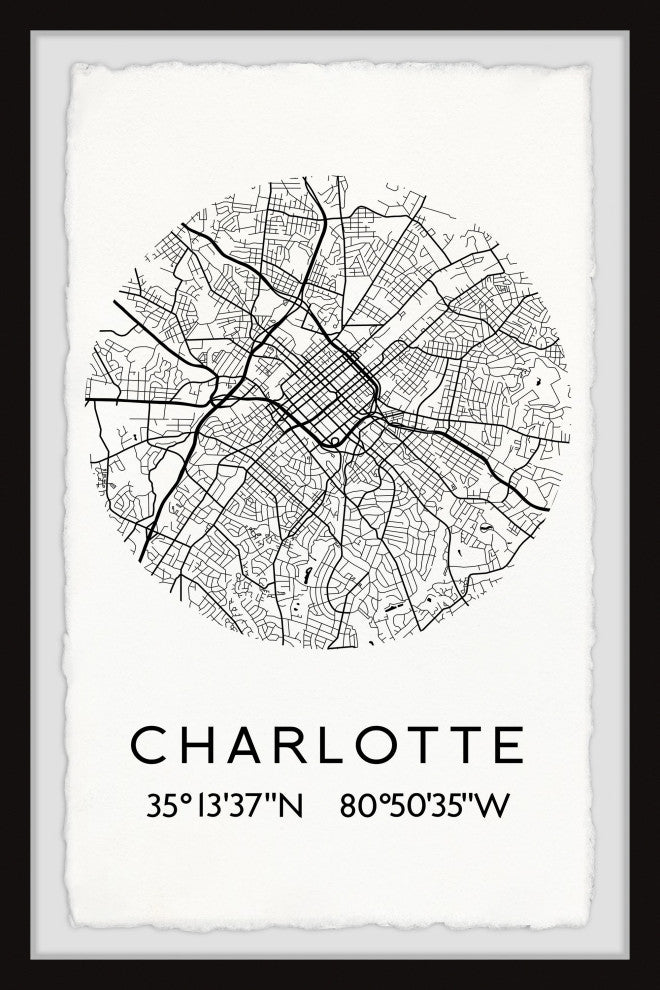 "Charlotte" Framed Painting Print, 12x18