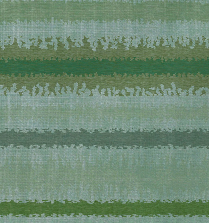 Raya De Agua, Stripe Print Placemat, Set of 4, Green