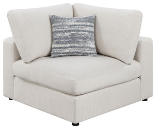 Serene 4-piece Upholstered Modular Sectional Sofa Beige