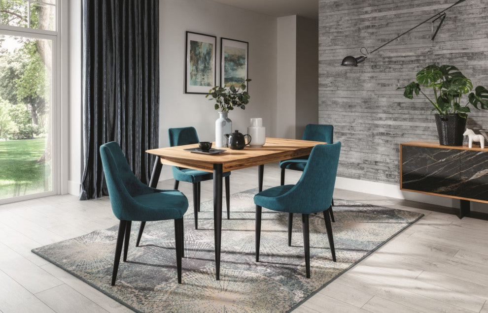 ULA Extendable Oak Wood Dining Table