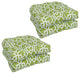19" U-Shaped Dining Chair Cushions, Set of 4, Graystone Willow