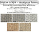 Couristan Virgin Gorda Indoor/Outdoor Area Rugs | 50+ Custom Sizes Available, Cinnamon, 1 Sample 6"x6"