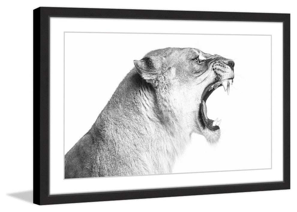 "Woman Is Right" Framed Painting Print, 45x30