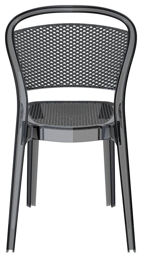 Compamia Bee Dining Chairs, Set of 2, Transparent Black