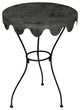 Metal Wine Country Side Table
