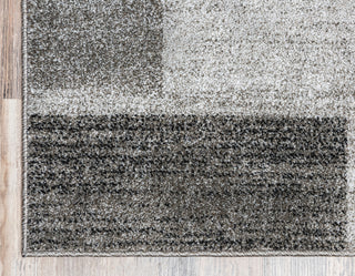 Rug Unique Loom Del Mar Light Gray Rectangular 5' 0 x 8' 0