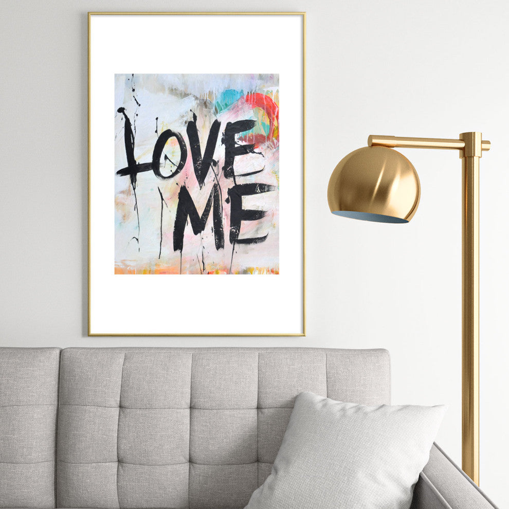 Kent Youngstrom Love Me Metal Framed Art Print
