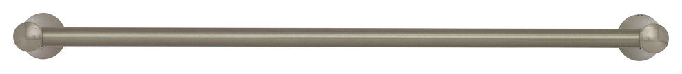 Column Bathroom Accessory Kit With Expandable Roll Paper Holder, Satin