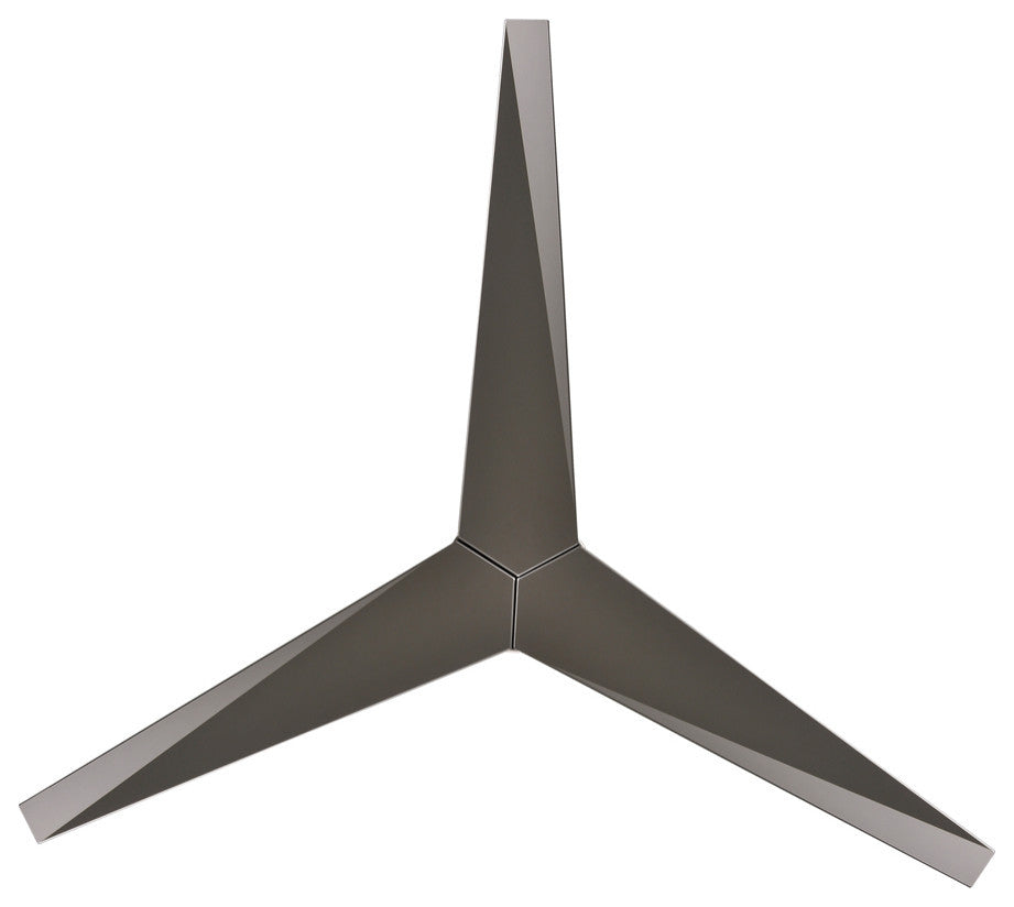 Eliza 56" Ceiling Fan, Brushed Nickel