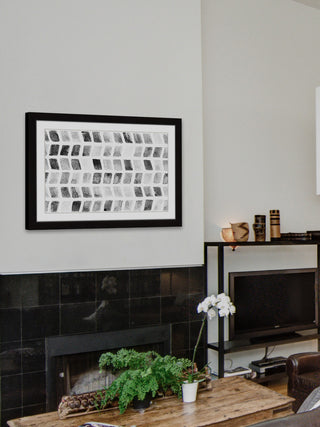 "Jumping Continuation" Framed Art Print