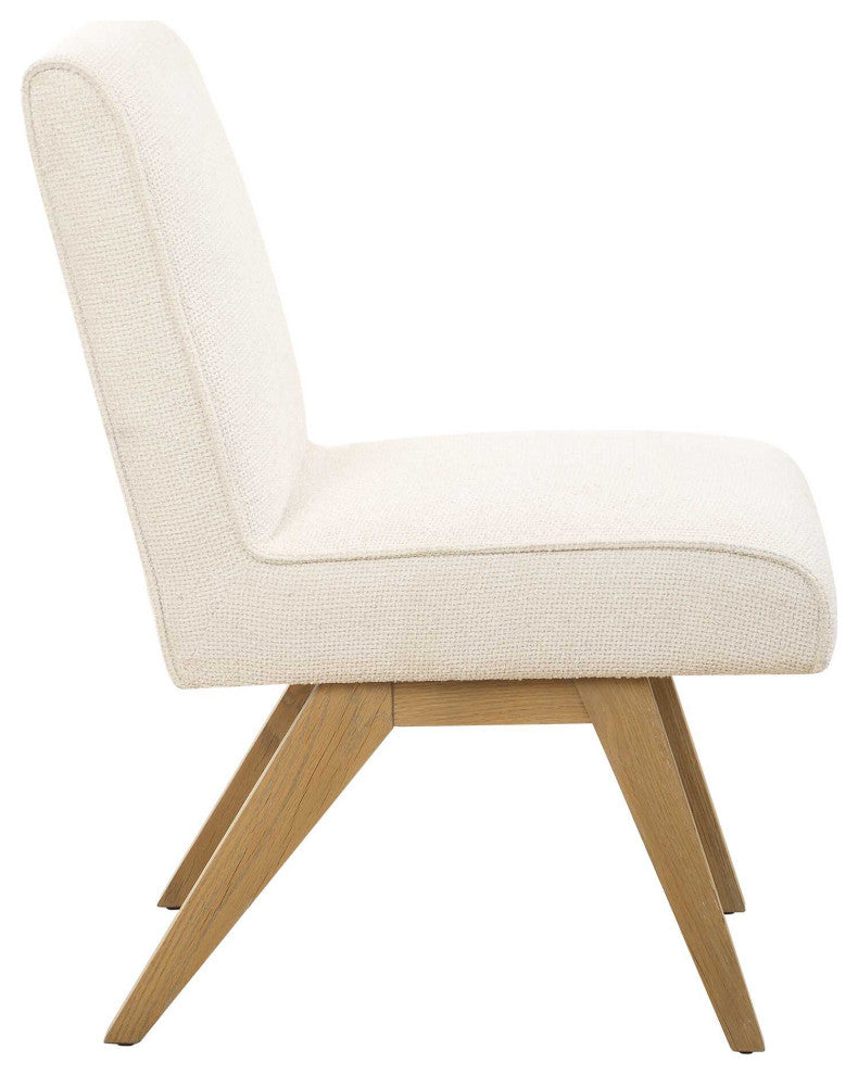 Uttermost Blakely White Armless Dining Chair