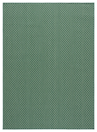 Safavieh Terrace Collection TER804 Rug, Dark Green/Light Green, 5'3"x7'6"